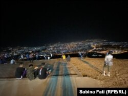 Saulaymaniyah văzută de pe muntele Azmar, Irak, 2021