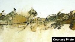 Слика на сликарката Анета Ивановска–Симјановска.