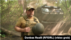 Військовослужбовець 48-ї ОАБр з позивним «Білий»