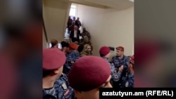 Armenia - Special security forces arrest Gyumri Mayor Vartan Ghukasian, October 20,2025.