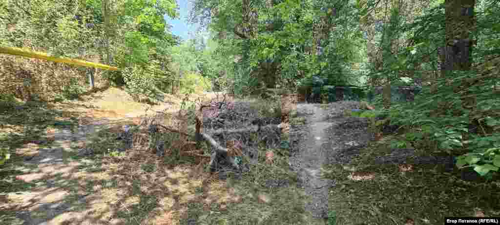 Двигаясь по этой тропе, сложно представить, что находишься в шаговой доступности от центра крымской столицы