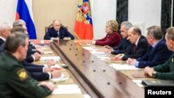 Заседание постоянных членов Совета Безопасности России 