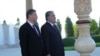 Tajikistan -- Chinese President Xi Jinping and Tajik President Emomali Rahmon, Dushanbe, 15Jun2019