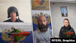 "Krımskiy Smerş" telegram kanalına qoyulğan bir qaç "afu sorav" video fotokollaji