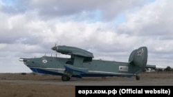 Літак Бе-12 на Євпаторійському авіаційному ремонтному заводі, 2019 рік