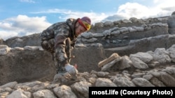 Археологи исследуют древнее поселение у будущего железнодорожного подхода к Крымскому (Керченскому) мосту. Крым Керчь, 2017 год (фото иллюстрационное) 