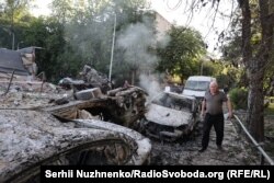 Наслідки російської атаки на Київ. 4 липня 2025 року