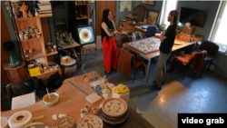 Мастерская Рустема Скибина в Киеве, август 2025 года