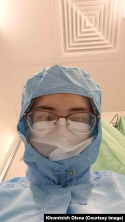 Катерина під час стажування