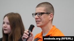 Сяргей Паўлавіцкі на прэс-канфэрэнцыі ў Вільні 22 сьнежня 2025