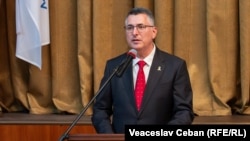 Gideon Saar la Chișinău, pe 24 iulie 2025.