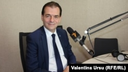 Ludovic Orban în studioul Europei Libere la Chișinău