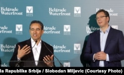 Мохаммед Али Алаббар с президентом Сербии Александром Вучичем