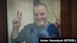 Эдем Бекиров в российском суде аннексированного Крыма, март 2019 года