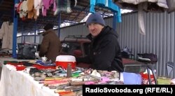 Анатолій, продавець на блошиному ринку в Донецьку