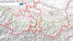 Карта Чечни и Ингушетии с сайта Росреестра