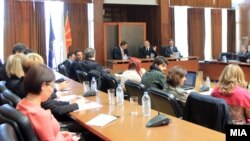 Работна средба за нов закон за високо образовани, февруари 2015.