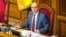 Андрей Парубий в то время, когда он был спикером Верховной Рады Украины. Киев, 14 декабря 2016 года