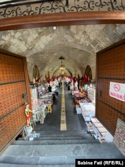 Gaziantep, bazarul acoperit de acum 300 de ani, Turcia, 30 iulie 2021.