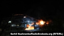 Наступствы расейскага ўдару па Кіеве 25 лістапада