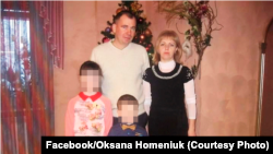 Ігор Гоменюк з родиною