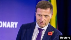 Ханно Певкур, міністр оборони Естонії