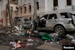 Последствия российского ракетного удара по городу Сумы, 13 апреля 2025 года