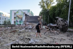 Київ, наслідки російської повітряної атаки 4 липня 2025 року