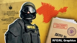 Rusiye FSBsi Qırımda cinaiy davalar uydura. Kollaj