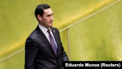 Türkmenistanyň prezidenti Serdar Berdimuhamedow. Arhiw suraty