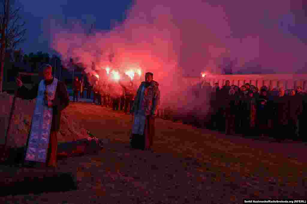 Артура Вільчинського поховали на Національному військовому меморіальному кладовищі у Києві