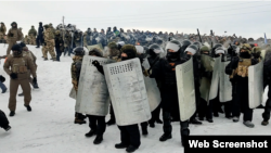 Баймакта протестлар вакытында, 2024 елның 17 гыйнвары