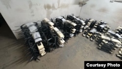 Дрони, які били по російських аеродромах під час операції СБУ «Павутина». Фото від джерел у СБУ