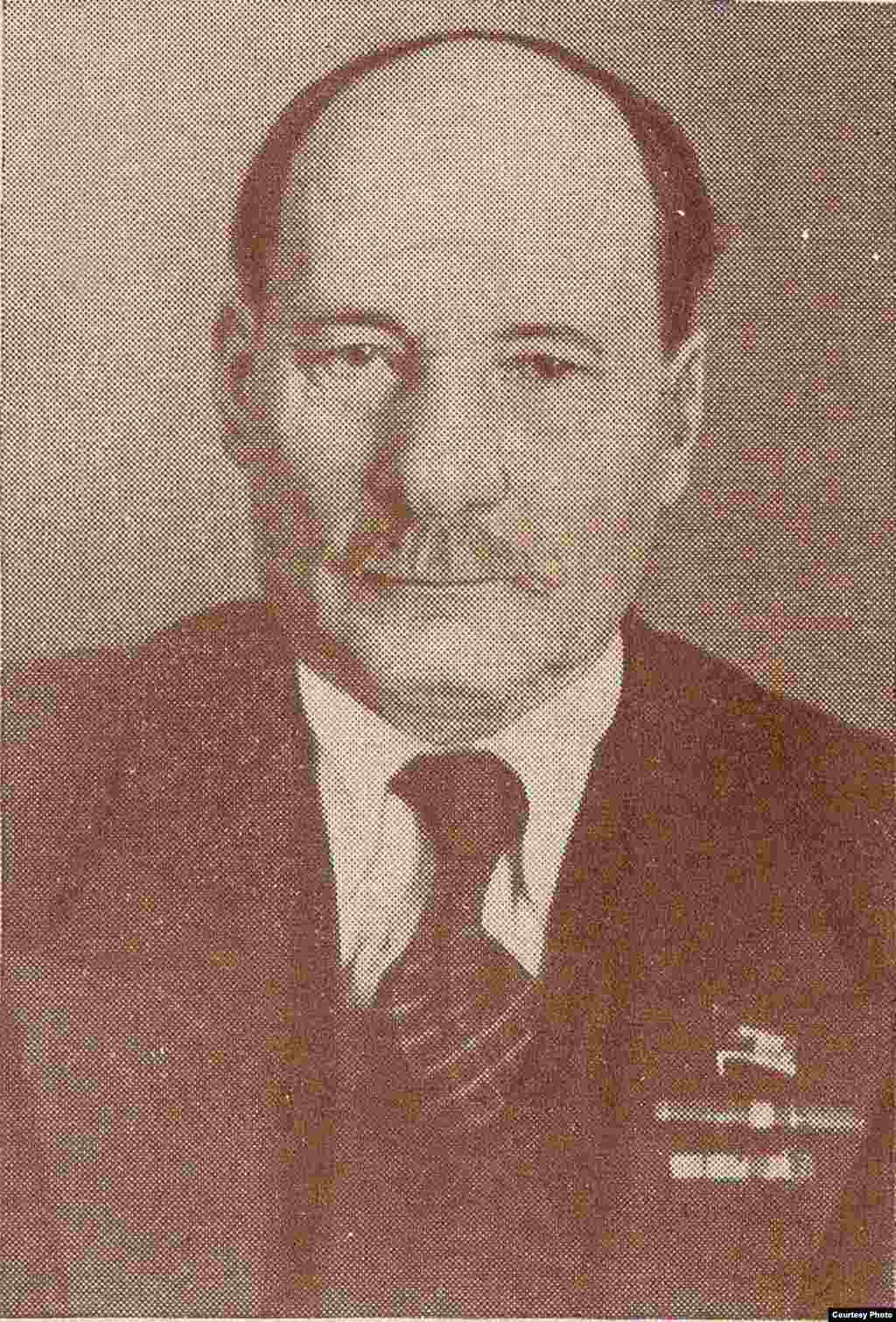 Якуб Колас. Фота з запрашэньня на вечарыну, прысьвечаную 75-годзьдзю з дня народзінаў пісьменьніка. 1957 г