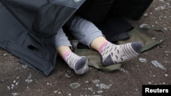 Девочка, погибшая при российском ракетном ударе по Днепру 1 декабря, фото Государственной службы Украины по чрезвычайным ситуациям