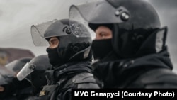 Беларускія сілавікі. Ілюстрацыйнае фота