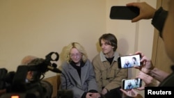 Наоко и Орлов в российском суде