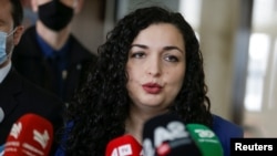 Dio poslanika protivi se izboru Vjose Osmani (na fotografiji)