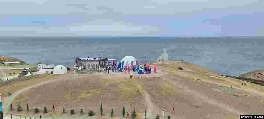 Павільйон соцмережі «ВКонтакте» на фестивалі «Таврида.АРТ»