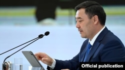 Садыр Жапаров. 