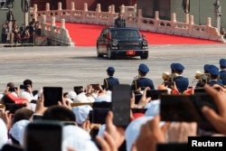 Під час параду в Пекіні 3 вересня 2025 року