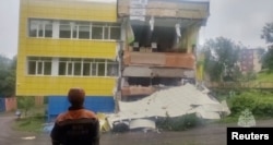 Петрапаўлаўск-Камчацкі. У дзіцячым садку падчас землятрусу абрынулася сьцяна