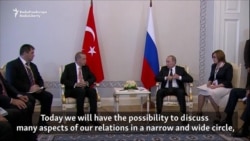 Putin Signals Thaw In Relations With Turkey During Erdogan Visit