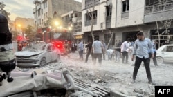 Пасьля ізраільскага ўдару ў Тэгеране. 13 чэрвеня 2025 году