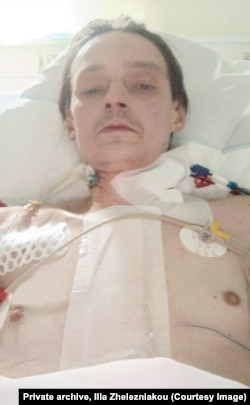 Ільля неўзабаве пасьля апэрацыі