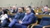 Milorad Dodik, bivši predsjednik RS i neustavno imenovani mandatar Savo Minić (lijevo) na sjednici Skupštine RS, Banjaluka, 2. septembar