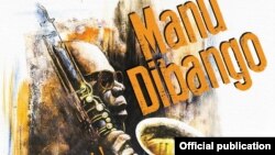 Detaliu d epe coperta albumului Manu Dibango, Manu Dibango Merci, Thank You, lansat la aniversarea a 60 de ani de carieră artistică, 2015