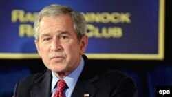 آقای بوش می گوید که «ايران تهديدی برای صلح بوده، هست و خواهد بود.»