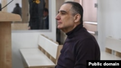 Ադրբեջան - Արցախի նախկին պետնախարար Ռուբեն Վարդանյանը Բաքվի դատարանում, մարտ, 2025թ.