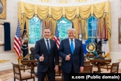 Кароль Навроцький і Дональд Трамп